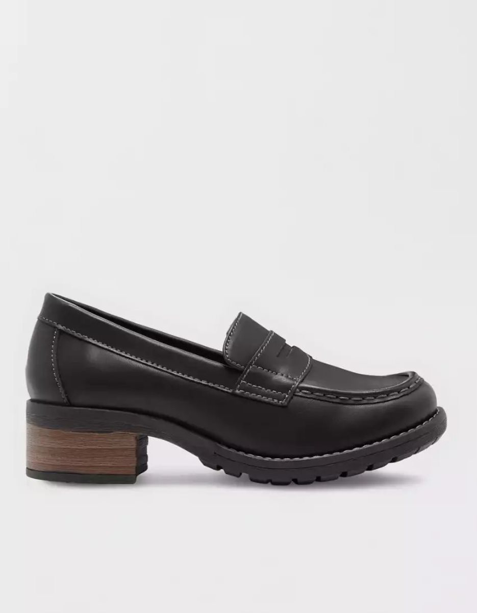 Loafers American Eagle Eastland Holly Penny Noir Femme | JYO-21104514